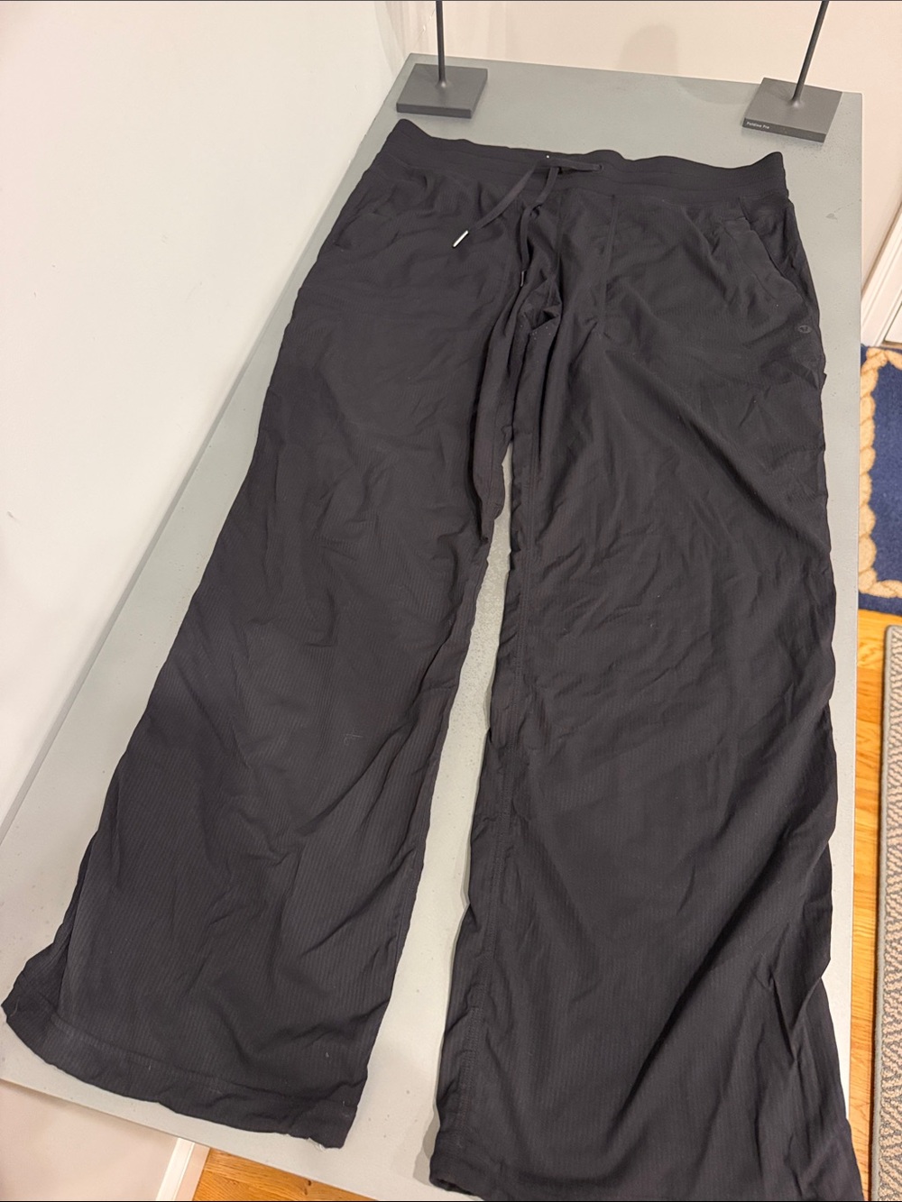 lululemon athletica Black Wide-Leg Jogger/Dance Pants